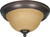 Nuvo Lighting - 60-1037 - Two Light Flush Mount - Castillo - Sonoma Bronze / Champagne