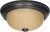 Nuvo Lighting - 60-1255 - Two Light Flush Mount - Mahogany Bronze / Champagne