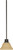 Nuvo Lighting - 60-1277 - One Light Mini Pendant - Empire - Mahogany Bronze