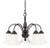 Nuvo Lighting - 60-1842 - Five Light Chandelier - Dupont - Dark Chocolate Bronze