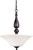 Nuvo Lighting - 60-1848 - Three Light Pendant - Dupont - Dark Chocolate Bronze