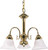 Nuvo Lighting - 60-186 - Three Light Chandelier - Ballerina - Polished Brass