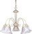 Nuvo Lighting - 60-187 - Five Light Chandelier - Ballerina - Textured White