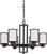 Nuvo Lighting - 60-2975 - Six Light Chandelier - Odeon - Aged Bronze