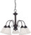 Nuvo Lighting - 60-3141 - Five Light Chandelier - Ballerina - Mahogany Bronze