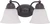 Nuvo Lighting - 60-3166 - Two Light Vanity - Empire - Mahogany Bronze