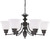 Nuvo Lighting - 60-3169 - Six Light Chandelier - Empire - Mahogany Bronze