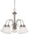 Nuvo Lighting - 60-3240 - Five Light Chandelier - Ballerina - Brushed Nickel
