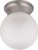 Nuvo Lighting - 60-3249 - One Light Flush Mount - Close to Ceiling Brushed Nickel - Brushed Nickel