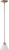 Nuvo Lighting - 60-3257 - One Light Mini Pendant - Empire - Brushed Nickel