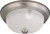 Nuvo Lighting - 60-3261 - Two Light Flush Mount - Close to Ceiling Brushed Nickel - Brushed Nickel