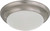 Nuvo Lighting - 60-3271 - One Light Flush Mount - Close to Ceiling - Brushed Nickel