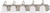 Nuvo Lighting - 60-3282 - Five Light Vanity - Ballerina - Brushed Nickel
