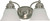 Nuvo Lighting - 60-341 - Two Light Vanity - Empire - Brushed Nickel