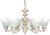 Nuvo Lighting - 60-359 - Six Light Chandelier - Empire - Textured White