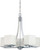 Nuvo Lighting - 60-4086 - Five Light Chandelier - Bento - Polished Chrome