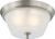 Nuvo Lighting - 60-4153 - Three Light Flush Mount - Surrey - Brushed Nickel
