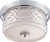 Nuvo Lighting - 60-4627 - Two Light Flush Mount - Harlow - Polished Nickel