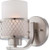 Nuvo Lighting - 60-4681 - One Light Vanity - Fusion - Brushed Nickel