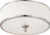 Nuvo Lighting - 60-4741 - Three Light Flush Mount - Candice - Brushed Nickel