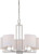 Nuvo Lighting - 60-4755 - Five Light Chandelier - Gemini - Brushed Nickel