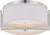 Nuvo Lighting - 60-4761 - Two Light Flush Mount - Gemini - Brushed Nickel