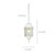 Adams One Light Hanging Lantern (60-4911)