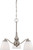 Nuvo Lighting - 60-5042 - Three Light Chandelier - Patton - Brushed Nickel