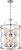 Nuvo Lighting - 60-5329 - Six Light Chandelier - Ginger - Brushed Nickel