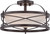 Nuvo Lighting - 60-5335 - Two Light Semi Flush Mount - Ginger - Old Bronze