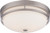Nuvo Lighting - 60-5486 - Two Light Flush Mount - Neval - Brushed Nickel