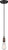 Nuvo Lighting - 60-5505 - One Light Pendant - Vintage - Rustic Bronze