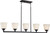 Nuvo Lighting - 60-5555 - Five Light Island Pendant - Mobili - Aged Bronze