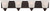 Nuvo Lighting - 60-5694 - Four Light Vanity - Elizabeth - Sudbury Bronze