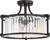 Nuvo Lighting - 60-5773 - Three Light Semi Flush Mount - Krys - Aged Bronze