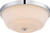 Nuvo Lighting - 60-5804 - Two Light Flush Mount - Willow - Polished Nickel