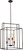 Nuvo Lighting - 60-5853 - Four Light Pendant - Lake - Forest Bronze / Copper Accents