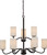Nuvo Lighting - 60-5909 - Nine Light Chandelier - Willow - Forest Bronze
