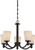 Nuvo Lighting - 60-5925 - Five Light Chandelier - Laguna - Forest Bronze