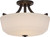 Nuvo Lighting - 60-5926 - Two Light Semi Flush Mount - Laguna - Forest Bronze