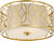 Nuvo Lighting - 60-5931 - Two Light Flush Mount - Filigree - Natural Brass
