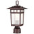 Nuvo Lighting - 60-5955 - One Light Outdoor Post Lantern - Cove Neck - Rustic Bronze