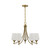 Octave Five Light Chandelier (1-6032-5-322)