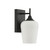 Octave One Light Wall Sconce (9-6030-1-BK)