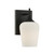 Octave One Light Wall Sconce (9-6030-1-BK)