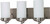 Nuvo Lighting - 60-613 - Three Light Vanity - Polaris - Brushed Nickel