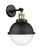 Innovations - 203-BAB-HFS-84-BK - One Light Wall Sconce - Franklin Restoration - Black Antique Brass
