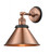 Innovations - 203BP-ACBK-M10-AC - One Light Wall Sconce - Franklin Restoration - Antique Copper