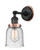 Innovations - 203BP-BKAC-G54 - One Light Wall Sconce - Franklin Restoration - Black Antique Brass