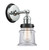 Innovations - 203PC-BPBK-HRBK-G182S - One Light Wall Sconce - Franklin Restoration - Polished Chrome